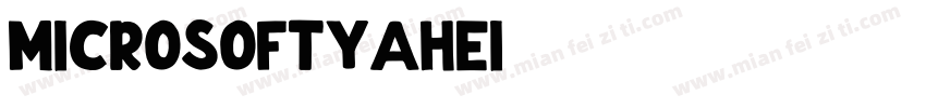 MICROSOFTYAHEI 3字体转换